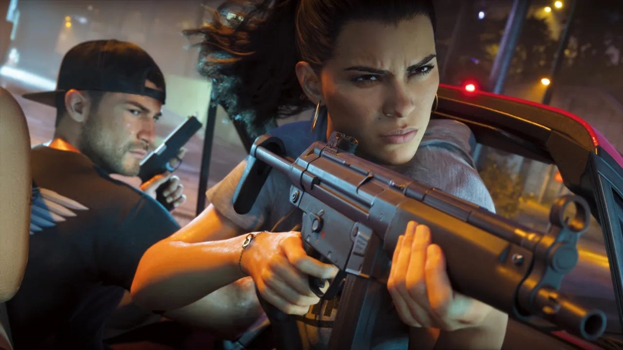 Image from IGN for the story: GTA VI's Leonida will open up early in the story, Edge preview says