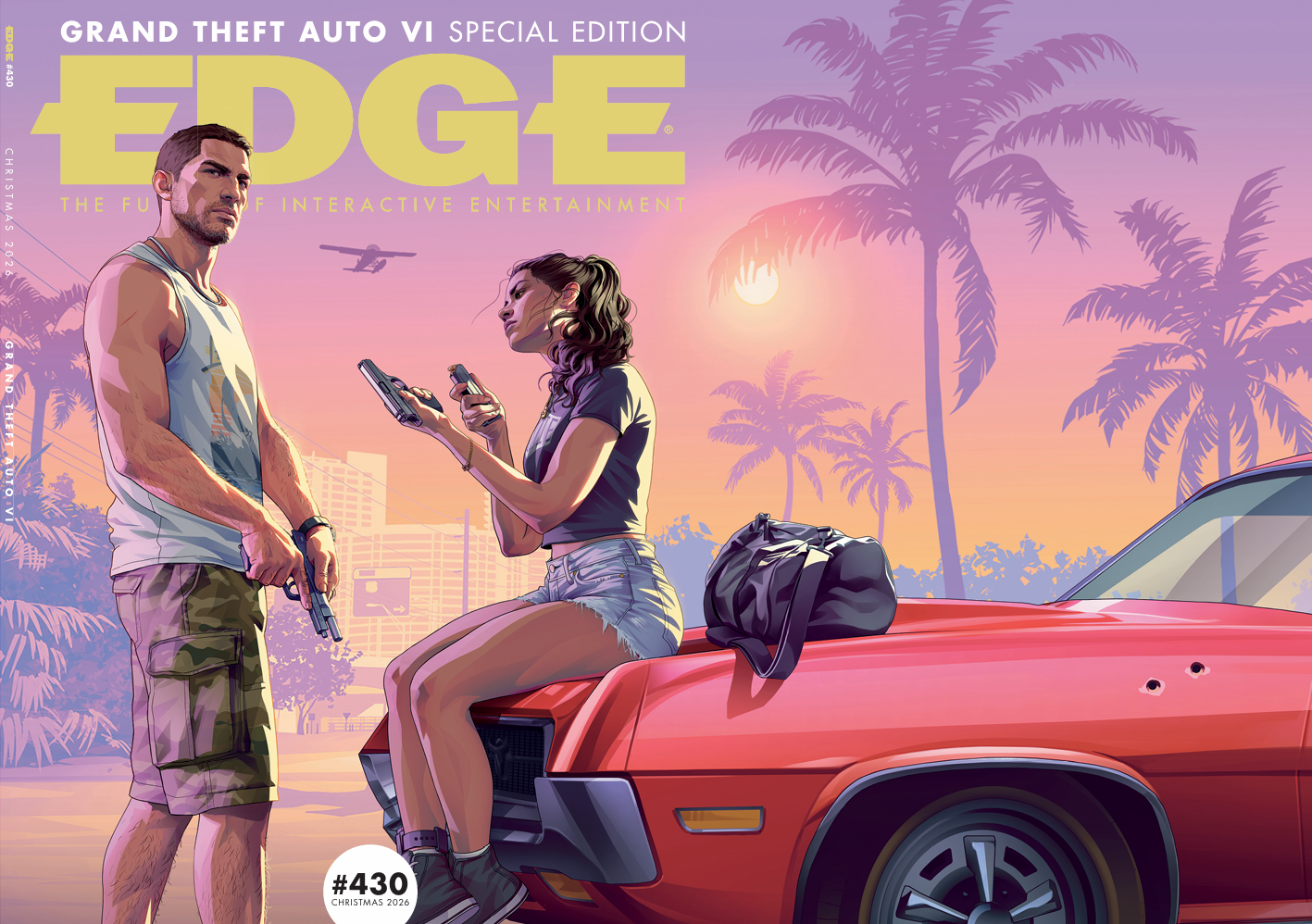 Image from PC Gamer for the story: Edge's 16-page GTA 6 cover feature lands October 29